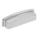 Jeffrey Alexander [141-96PC] Die Cast Zinc Cabinet Cup Pull - Renzo Series - Polished Chrome Finish - 96mm C/C - 4 5/8&quot; L