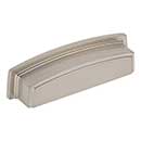 Jeffrey Alexander [141-96SN] Die Cast Zinc Cabinet Cup Pull - Renzo Series - Satin Nickel Finish - 96mm C/C - 4 5/8&quot; L