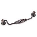 Jeffrey Alexander [749-160DBAC] Die Cast Zinc Cabinet Bail Pull - Tuscany Series - Brushed Oil Rubbed Bronze Finish - 160mm C/C - 7 3/16" L