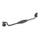 Jeffrey Alexander [749-224DBAC] Die Cast Zinc Cabinet Bail Pull - Tuscany Series - Brushed Oil Rubbed Bronze Finish - 224mm C/C - 9 3/4&quot; L