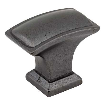 Jeffrey Alexander [435L-DACM] Die Cast Zinc Cabinet Knob - Annadale Series - Gun Metal Finish - 1 1/2&quot; L