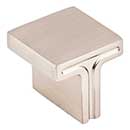 Jeffrey Alexander [867L-SN] Die Cast Zinc Cabinet Knob - Anwick Series - Satin Nickel Finish - 1 1/8&quot; Sq.