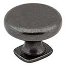 Jeffrey Alexander [MO6303DACM] Die Cast Zinc Cabinet Knob - Belcastel 1 Series - Gun Metal Finish - 1 3/8&quot; Dia.