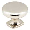 Jeffrey Alexander [MO6303NI] Die Cast Zinc Cabinet Knob - Belcastel 1 Series - Polished Nickel Finish - 1 3/8&quot; Dia.