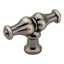 Jeffrey Alexander [818L-BNBDL] Die Cast Zinc Cabinet Knob - Bella Series - Brushed Pewter Finish - 2 1/4&quot; L