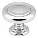 Jeffrey Alexander [117PC] Die Cast Zinc Cabinet Knob - Bremen 1 Series - Polished Chrome Finish - 1 1/4&quot; Dia.