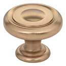 Jeffrey Alexander [117SBZ] Die Cast Zinc Cabinet Knob - Bremen 1 Series - Satin Bronze Finish - 1 1/4&quot; Dia.