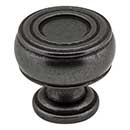 Jeffrey Alexander [127DACM] Die Cast Zinc Cabinet Knob - Bremen 2 Series - Gun Metal Finish - 1 3/16&quot; Dia.