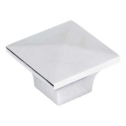 Jeffrey Alexander [595PC] Die Cast Zinc Cabinet Knob - Cairo Series - Polished Chrome Finish - 1 1/4&quot; Sq.