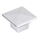 Jeffrey Alexander [595PC] Die Cast Zinc Cabinet Knob - Cairo Series - Polished Chrome Finish - 1 1/4&quot; Sq.