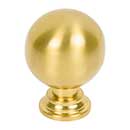 Jeffrey Alexander [387BG] Die Cast Zinc Cabinet Knob - Davis Series - Brushed Gold Finish - 1 3/8" Dia.