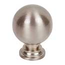 Jeffrey Alexander [387SN] Die Cast Zinc Cabinet Knob - Davis Series - Satin Nickel Finish - 1 3/8" Dia.