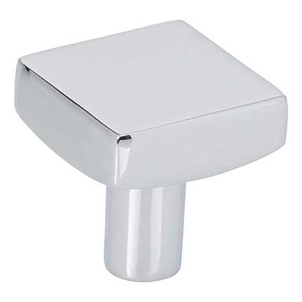 Jeffrey Alexander [845PC] Die Cast Zinc Cabinet Knob - Dominique Series - Polished Chrome Finish - 1 1/8&quot; Sq.