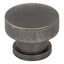 Jeffrey Alexander [484BNBDL] Die Cast Zinc Cabinet Knob - Elara Series - Brushed Pewter Finish - 1 1/4&quot; Dia.
