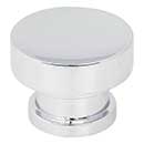 Jeffrey Alexander [484PC] Die Cast Zinc Cabinet Knob - Elara Series - Polished Chrome Finish - 1 1/4&quot; Dia.