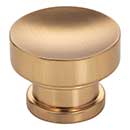 Jeffrey Alexander [484SBZ] Die Cast Zinc Cabinet Knob - Elara Series - Satin Bronze Finish - 1 1/4&quot; Dia.