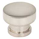 Jeffrey Alexander [484SN] Die Cast Zinc Cabinet Knob - Elara Series - Satin Nickel Finish - 1 1/4&quot; Dia.
