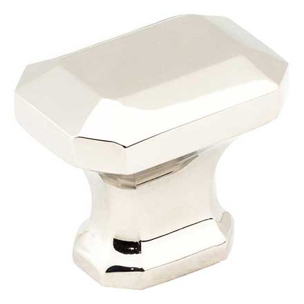 Jeffrey Alexander [165NI] Die Cast Zinc Cabinet Knob - Ella Series - Polished Nickel Finish - 1 1/4" L