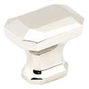 Jeffrey Alexander [165NI] Die Cast Zinc Cabinet Knob - Ella Series - Polished Nickel Finish - 1 1/4&quot; L