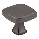 Jeffrey Alexander [663BNBDL] Die Cast Zinc Cabinet Knob - Griffin Series - Brushed Pewter Finish - 1 3/8&quot; Sq.
