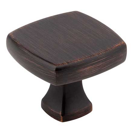 Jeffrey Alexander [663DBAC] Die Cast Zinc Cabinet Knob - Griffin Series - Brushed Oil Rubbed Bronze Finish - 1 3/8&quot; Sq.