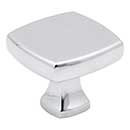Jeffrey Alexander [663PC] Die Cast Zinc Cabinet Knob - Griffin Series - Polished Chrome Finish - 1 3/8&quot; Sq.