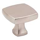 Jeffrey Alexander [663SN] Die Cast Zinc Cabinet Knob - Griffin Series - Satin Nickel Finish - 1 3/8&quot; Sq.