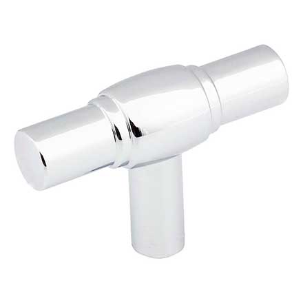 Jeffrey Alexander [885L-PC] Die Cast Zinc Cabinet Knob - Hayworth Series - Polished Chrome Finish - 2&quot; L