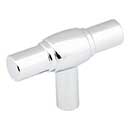 Jeffrey Alexander [885L-PC] Die Cast Zinc Cabinet Knob - Hayworth Series - Polished Chrome Finish - 2&quot; L