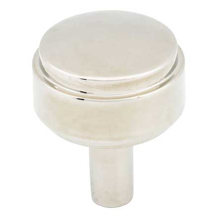 Jeffrey Alexander [885NI] Die Cast Zinc Cabinet Knob - Hayworth Series - Polished Nickel Finish - 1 1/8" Dia.