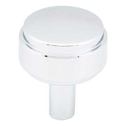 Jeffrey Alexander [885PC] Die Cast Zinc Cabinet Knob - Hayworth Series - Polished Chrome Finish - 1 1/8&quot; Dia.