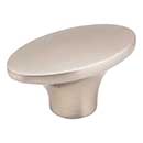 Jeffrey Alexander [650-SN] Die Cast Zinc Cabinet Knob - Hudson Series - Satin Nickel Finish - 1 7/8&quot; L