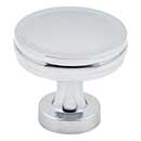 Jeffrey Alexander [132PC] Die Cast Zinc Cabinet Knob - Jules Series - Polished Chrome Finish - 1 3/8&quot; Sq.