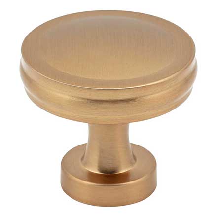 Jeffrey Alexander [132SBZ] Die Cast Zinc Cabinet Knob - Jules Series - Satin Bronze Finish - 1 3/8&quot; Sq.