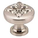 Jeffrey Alexander [218SN] Die Cast Zinc Cabinet Knob - Lafayette Series - Satin Nickel Finish - 1 3/8&quot; Dia.