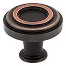 Jeffrey Alexander [317DBAC] Die Cast Zinc Cabinet Knob - Lafayette Series - Brushed Oil Rubbed Bronze Finish - 1 3/8&quot; Dia.