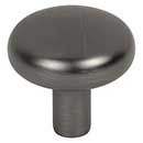 Jeffrey Alexander [329BNBDL] Die Cast Zinc Cabinet Knob - Loxley Series - Brushed Pewter Finish - 1 1/4&quot; Dia.