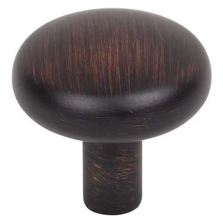 Jeffrey Alexander [329DBAC] Die Cast Zinc Cabinet Knob - Loxley Series - Brushed Oil Rubbed Bronze Finish - 1 1/4&quot; Dia.