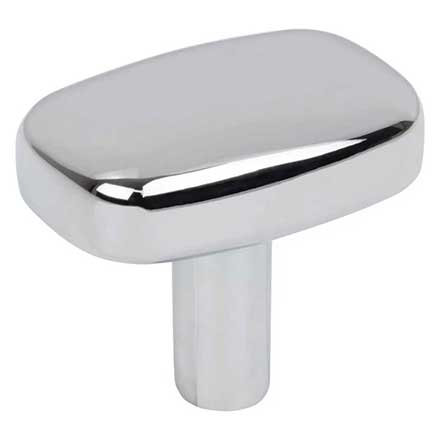 Jeffrey Alexander [329L-PC] Die Cast Zinc Cabinet Knob - Loxley Series - Polished Chrome Finish - 1 1/2&quot; L