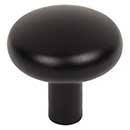 Jeffrey Alexander [329MB] Die Cast Zinc Cabinet Knob - Loxley Series - Matte Black Finish - 1 1/4" Dia.