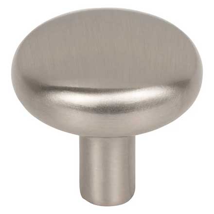Jeffrey Alexander [329SN] Die Cast Zinc Cabinet Knob - Loxley Series - Satin Nickel Finish - 1 1/4" Dia.