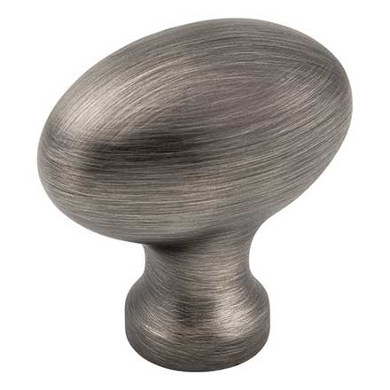 Jeffrey Alexander [3991BNBDL] Die Cast Zinc Cabinet Knob - Lyon Series - Brushed Pewter Finish - 1 9/16&quot; L