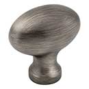 Jeffrey Alexander [3991BNBDL] Die Cast Zinc Cabinet Knob - Lyon Series - Brushed Pewter Finish - 1 9/16" L
