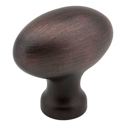 Jeffrey Alexander [3991DBAC] Die Cast Zinc Cabinet Knob - Lyon Series - Brushed Oil Rubbed Bronze Finish - 1 9/16&quot; L