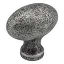 Jeffrey Alexander [3991SIM] Die Cast Zinc Cabinet Knob - Lyon Series - Distressed Antique Silver Finish - 1 9/16&quot; L