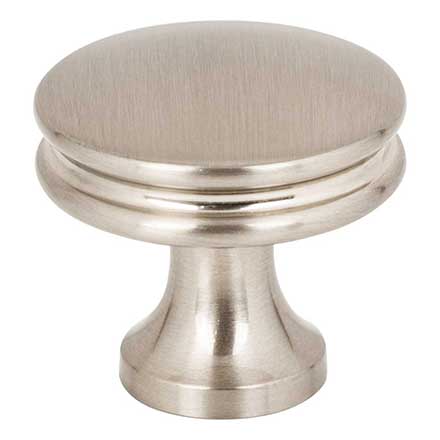 Jeffrey Alexander [445SN] Die Cast Zinc Cabinet Knob - Marie Series - Satin Nickel Finish - 1 1/4&quot; Dia.