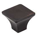 Jeffrey Alexander [972L-DBAC] Die Cast Zinc Cabinet Knob - Marlo Series - Brushed Oil Rubbed Bronze Finish - 1 1/4&quot; Sq.