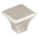Jeffrey Alexander [972L-NI] Die Cast Zinc Cabinet Knob - Marlo Series - Polished Nickel Finish - 1 1/4&quot; Sq.