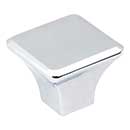Jeffrey Alexander [972L-PC] Die Cast Zinc Cabinet Knob - Marlo Series - Polished Chrome Finish - 1 1/4&quot; Sq.