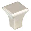 Jeffrey Alexander [972S-NI] Die Cast Zinc Cabinet Knob - Marlo Series - Polished Nickel Finish - 7/8&quot; Sq.